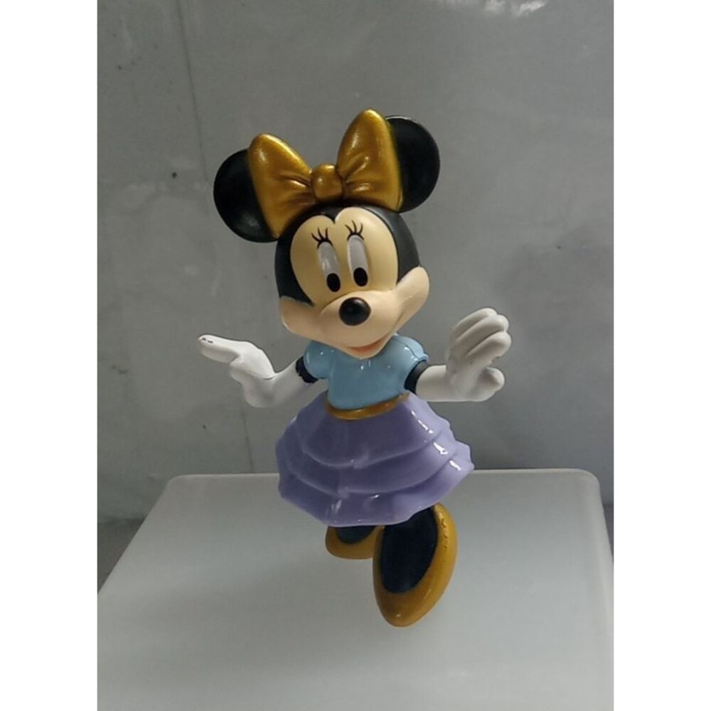 McDonald's 50th Anniversary Minnie Mouse plastic Figure- used, Cake Topper. 2021